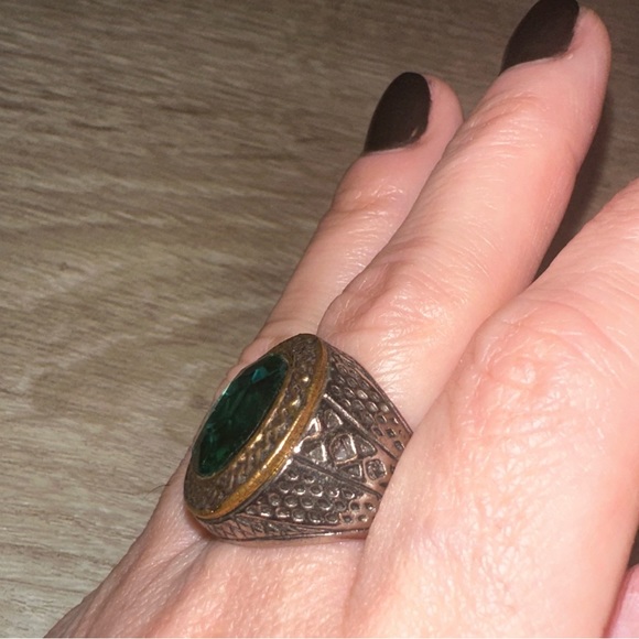 🤩STUNNING VINTAGE UNISEX EXOTIC COCKTAIL RING✨ - Picture 11 of 14